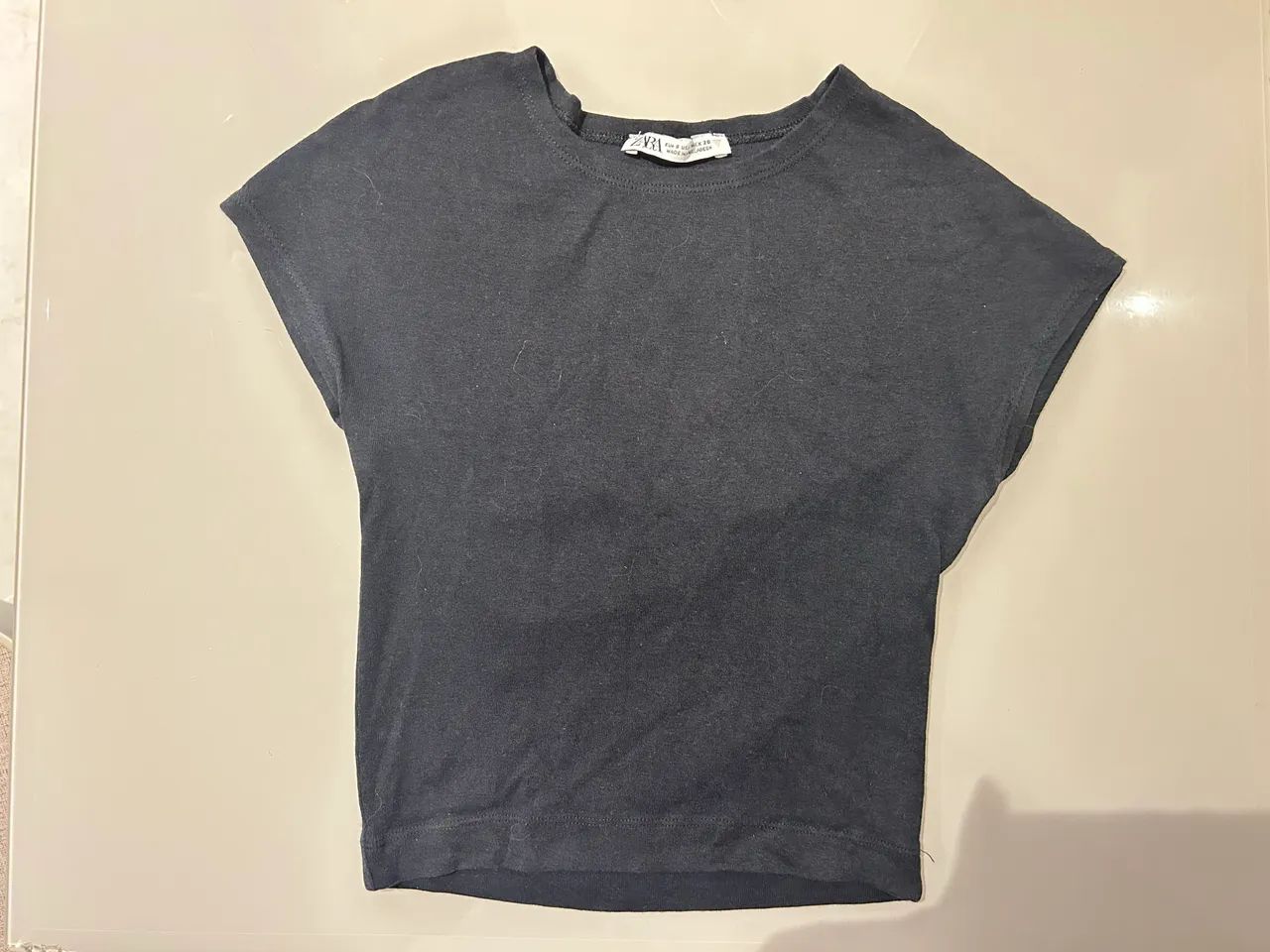 Camiseta preta ZARA 