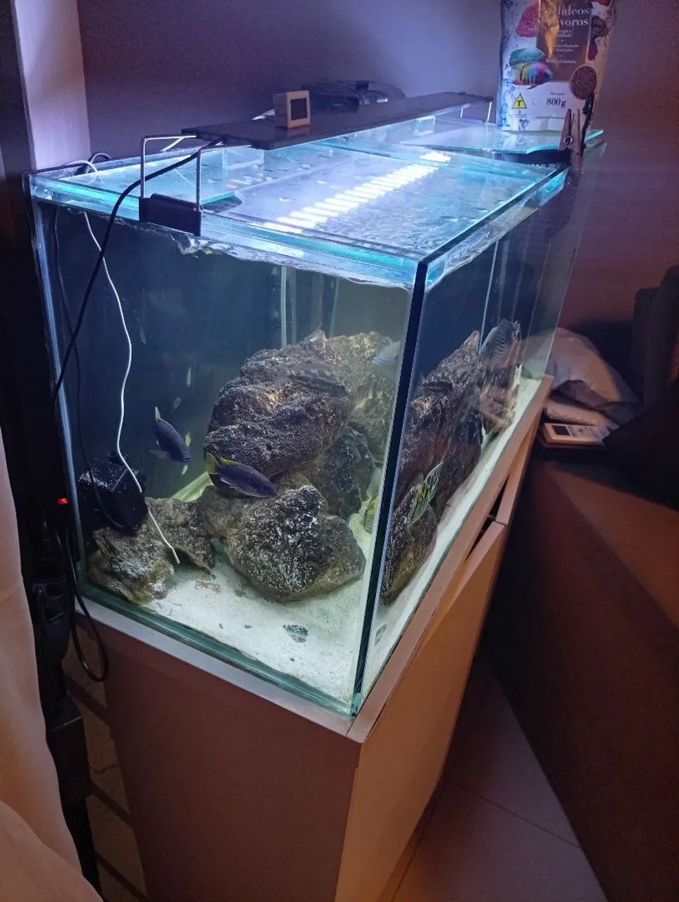 Aquário de 140lt com móvel completo  - Foto 2