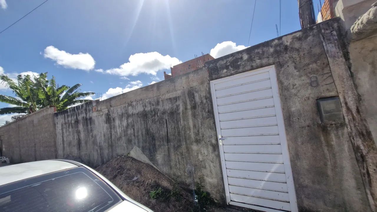 Casa em construção no mucuri