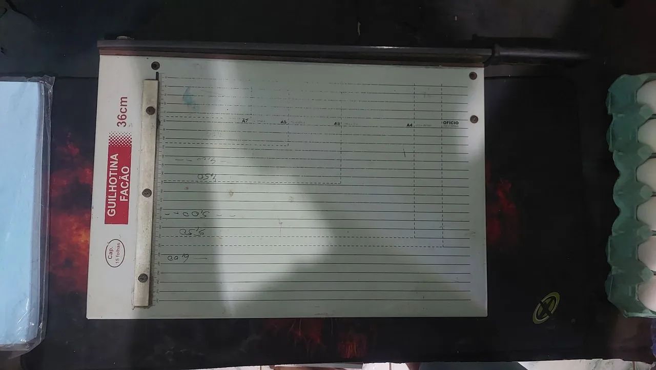 Kit encadernadora para agenda e guilhotina A3