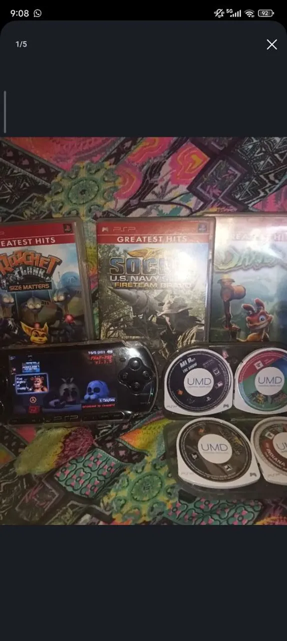 Pacote 8 jogos originais de PSP - Jogos de Vídeo Game - Pinto