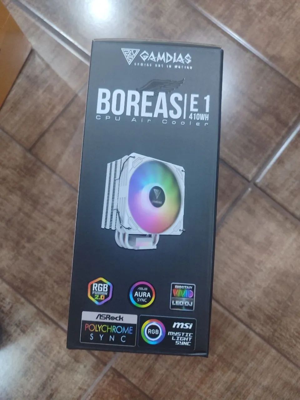Cooler Gamdias Boreas E1 410WH ARGB - Branco - 120mm - Foto 3