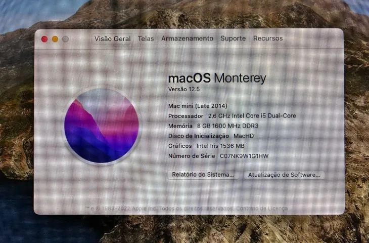 Mac Mini Apple 2.6 Ghz Intel Core I5 8gb Ram 1tb Ssd (usado) - Foto 4