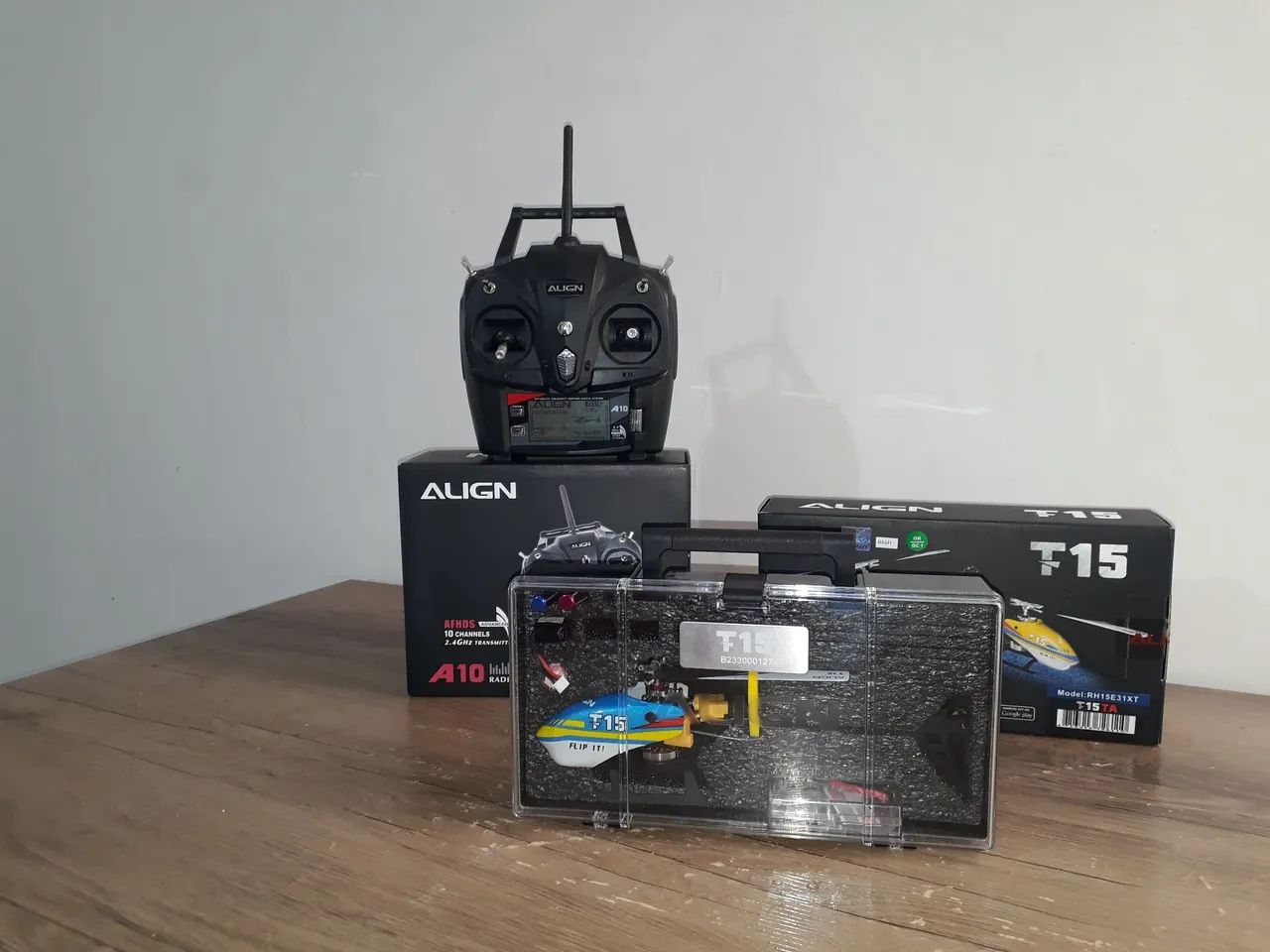 Helicóptero  T 15 Align com Rádio 