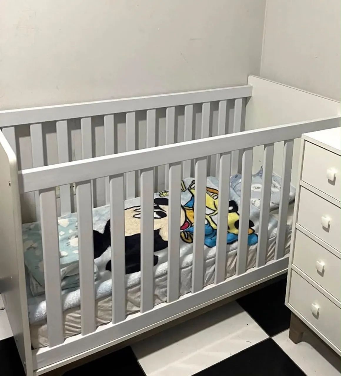 BERÇO E COMODA PARA BEBÊ - Foto 2