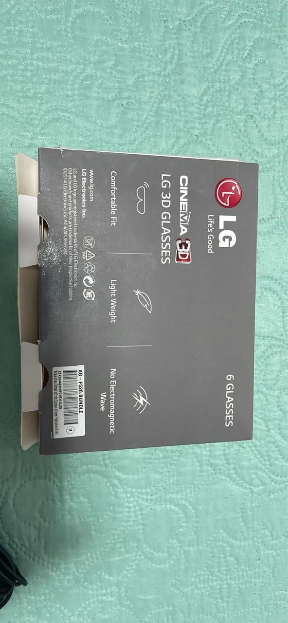 Óculos 3D LG 