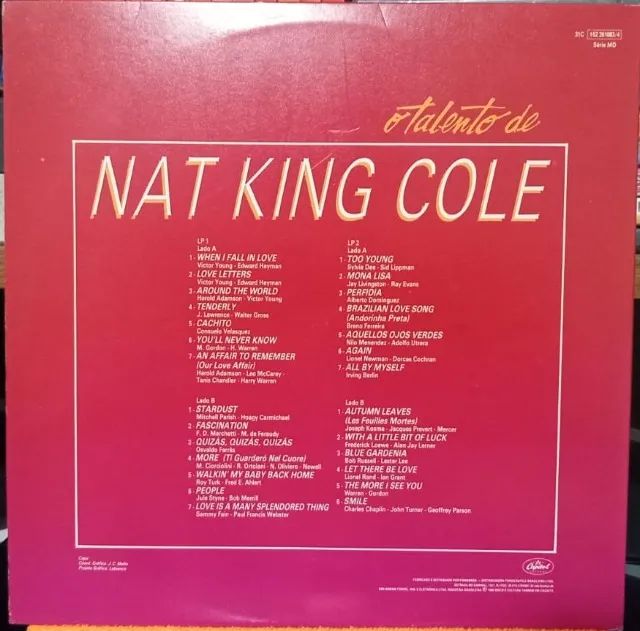 LP Nat King Cole - coletânea (duplo) - Foto 2