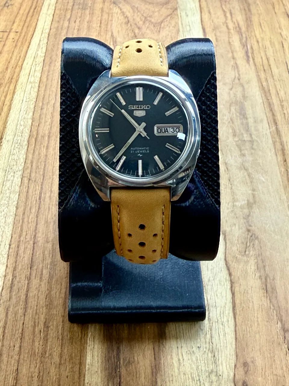 Relógio Seiko 5 Pillow Blue * - 1979