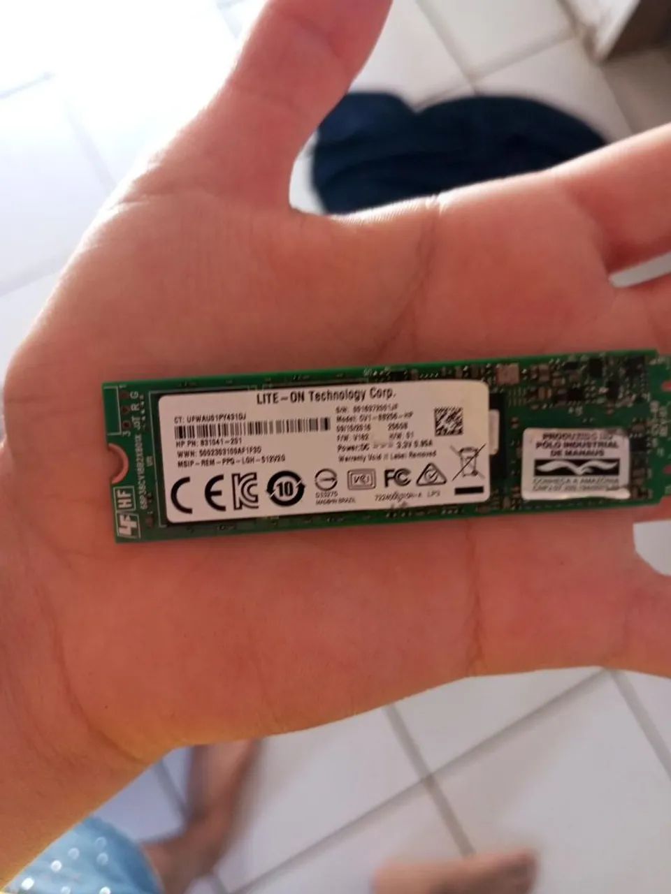 Ssd 256 gigas - Foto 2