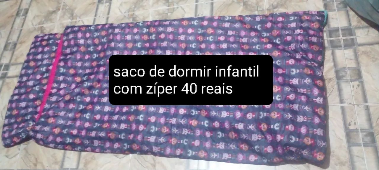 Saco de domir infantil 