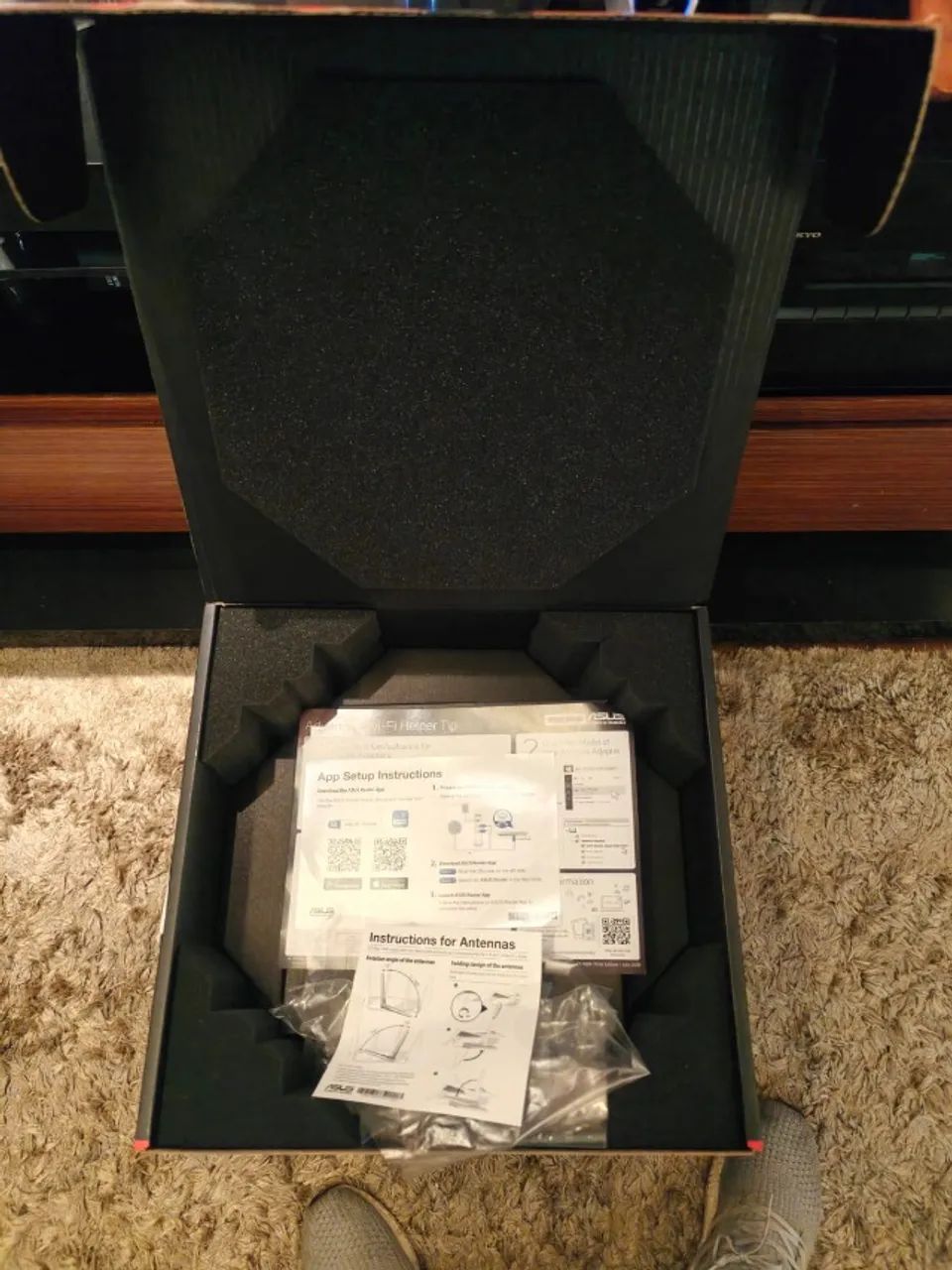 Roteador Gamer Asus ROG RAPTURE GT-AXE11000 - Foto 4