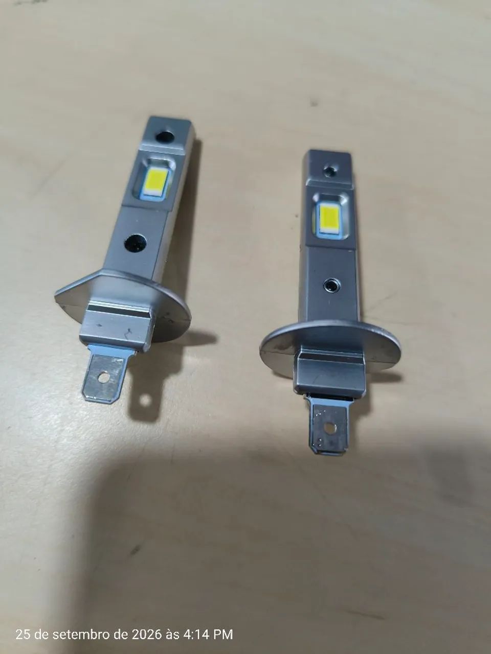 Kit Lâmpada Led Automotivo H7 H1 DRL Pisca - Foto 5