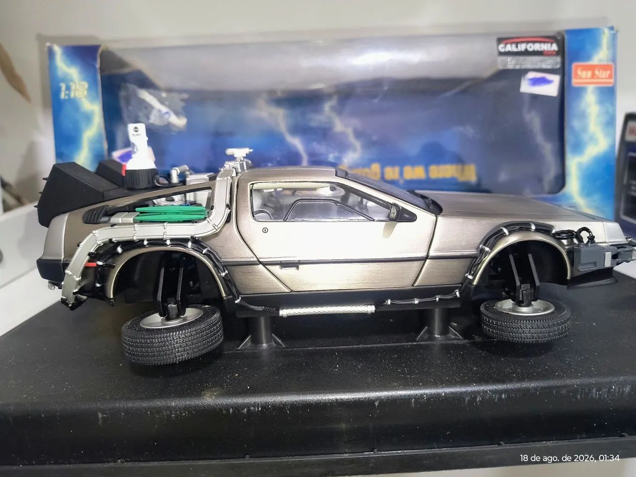 1:18 De volta pro Futuro 2 Sun Star - Foto 3