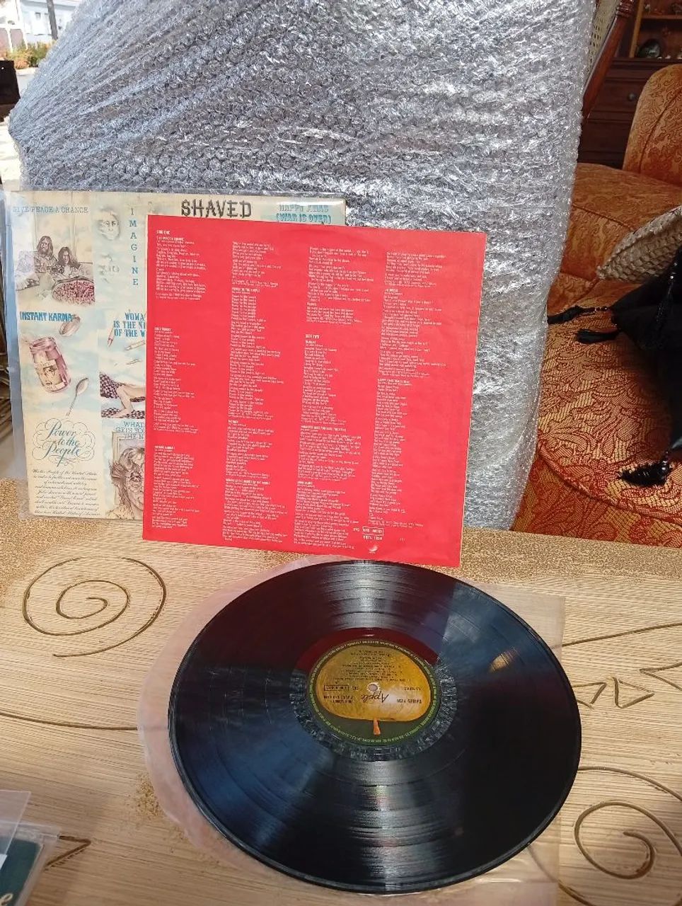 Disco vinil Lenon plastico c e no Band suaved Fish  - Foto 4