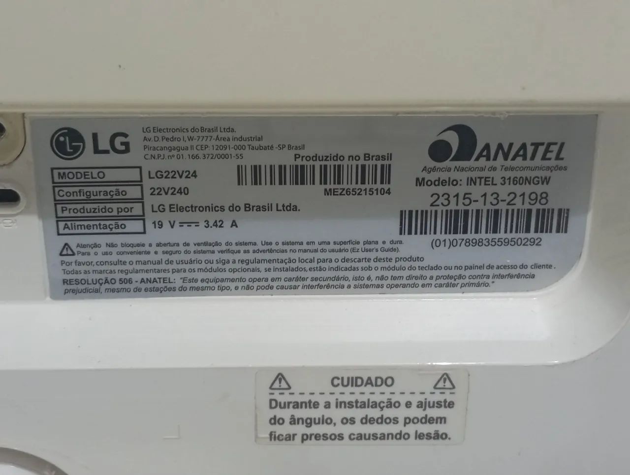  Computador LG All In One 22V240, Tela 22 Polegadas Ótimo Empresas Ifood, Estudos,Internet - Foto 5