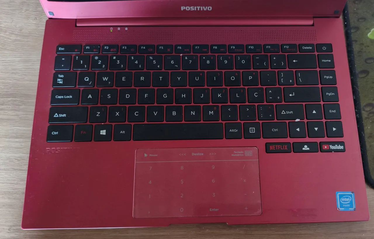Notebook Positivo Motion Plus Q464B Vermelho  - Foto 3