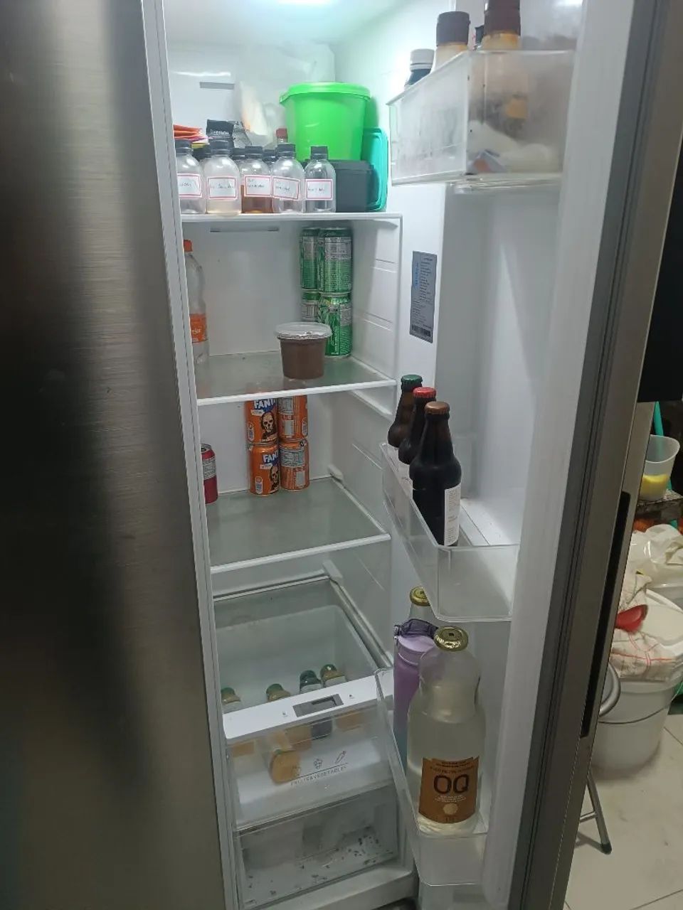 Geladeira Side by Side Midea 442L - Foto 2