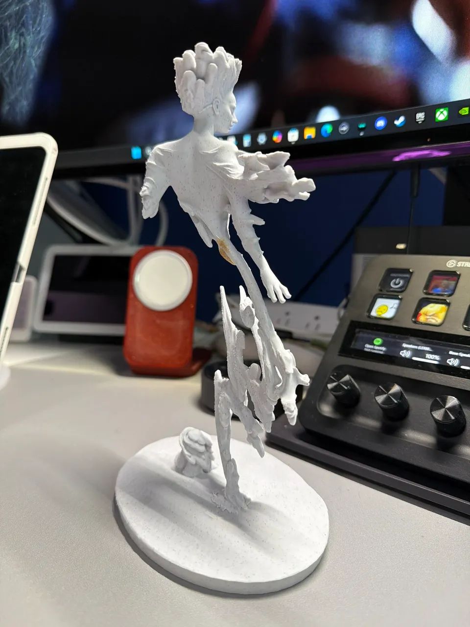 Escultura de 15cm Impressa em 3D - Foto 5