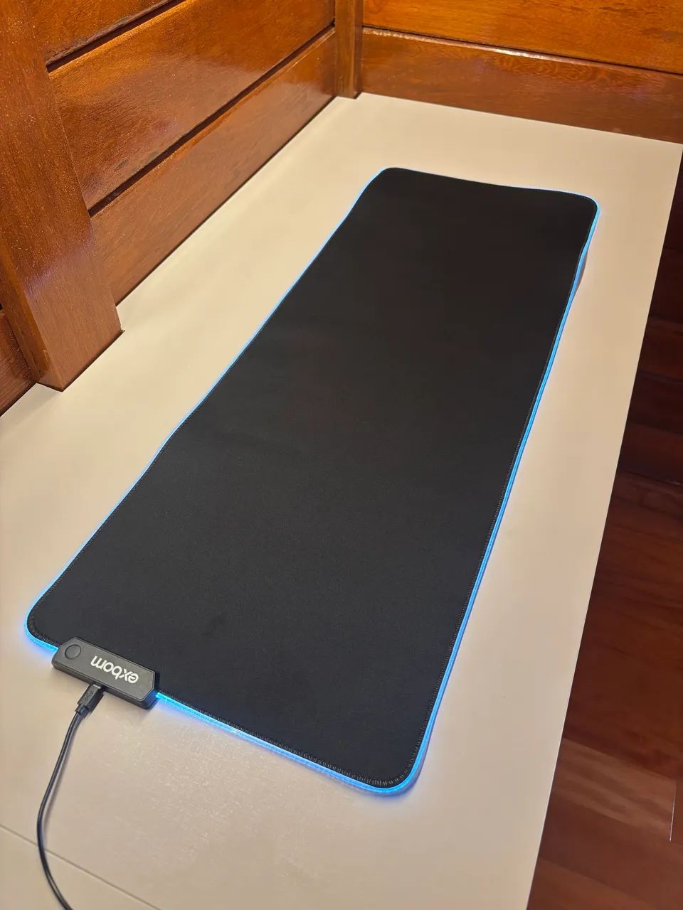 MOUSE PAD SPEED 800X300 COM LED - Periféricos e Acessórios de