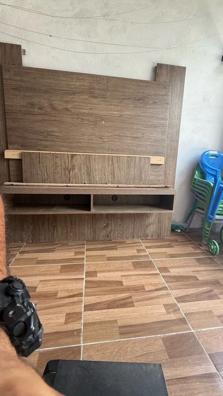 Painel para TV com Rack (consertar) - Foto 5