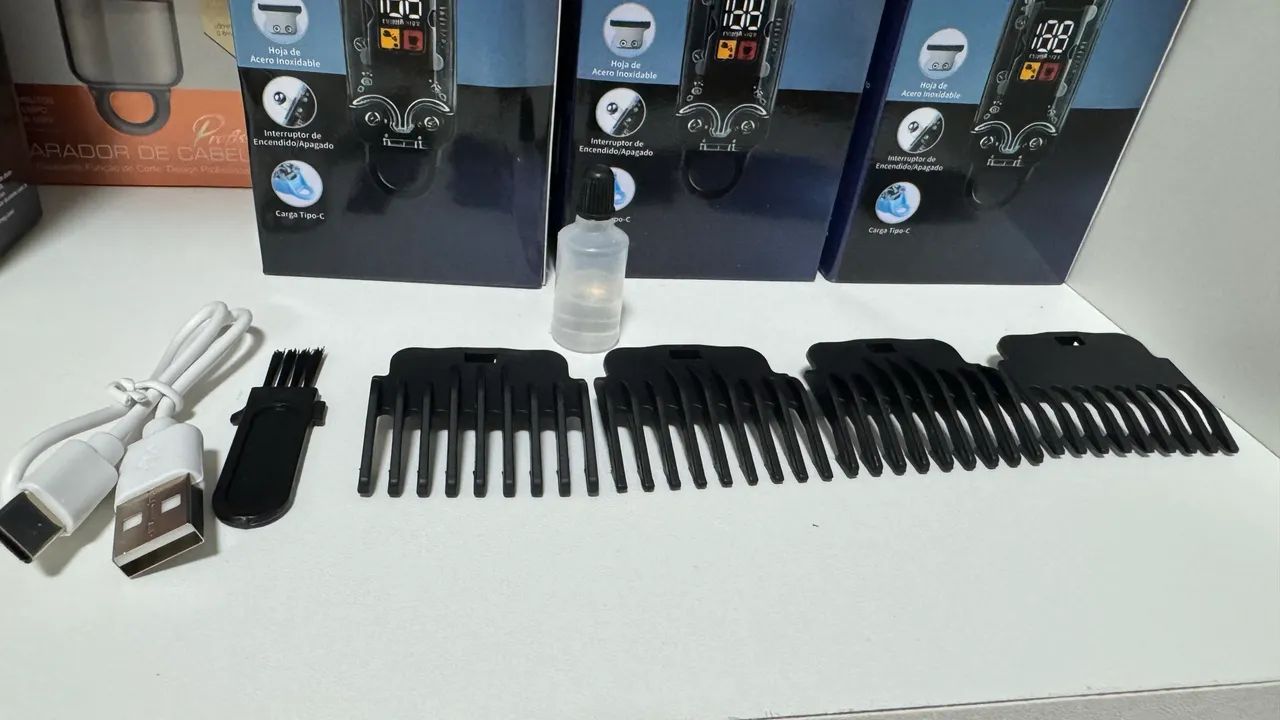Promoção  Máquina de cortar cabelo  ( novo lacrado ) Disponível  - Foto 5
