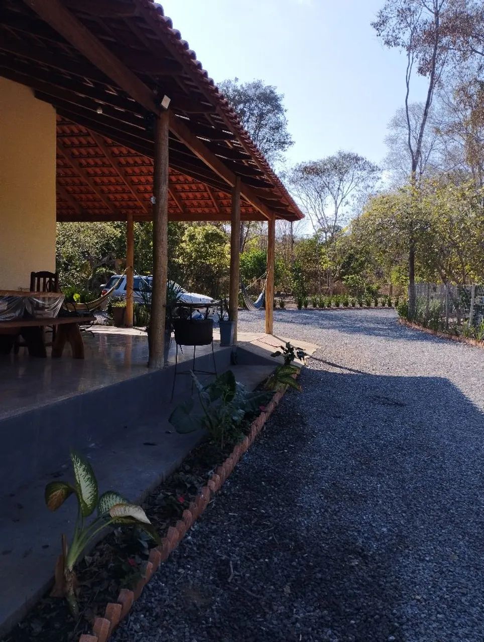 Chácara com casa, rancho,pomar,rio e repress - Foto 5