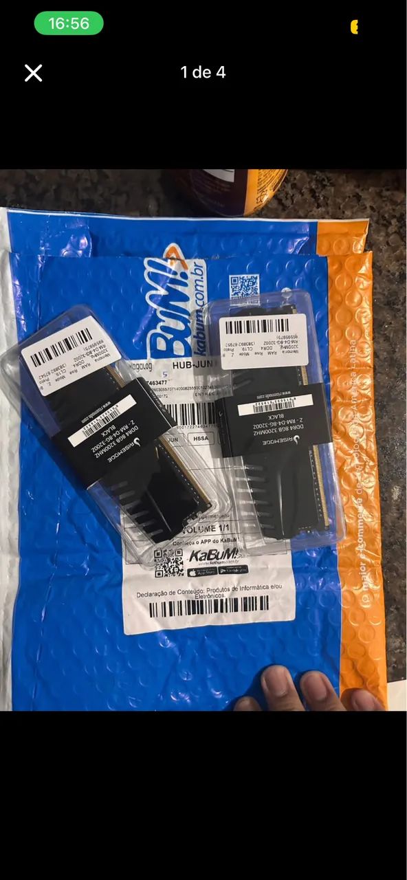 Memória RAM ddr4 