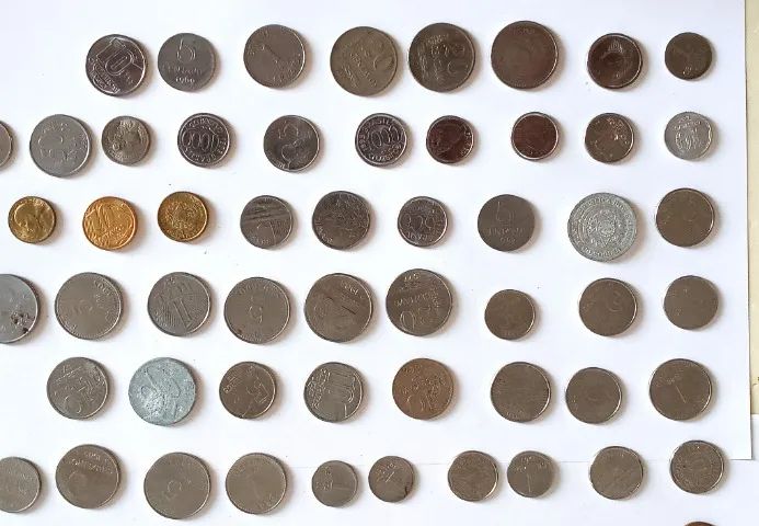 Moedas Antigas diversos anos - Foto 5