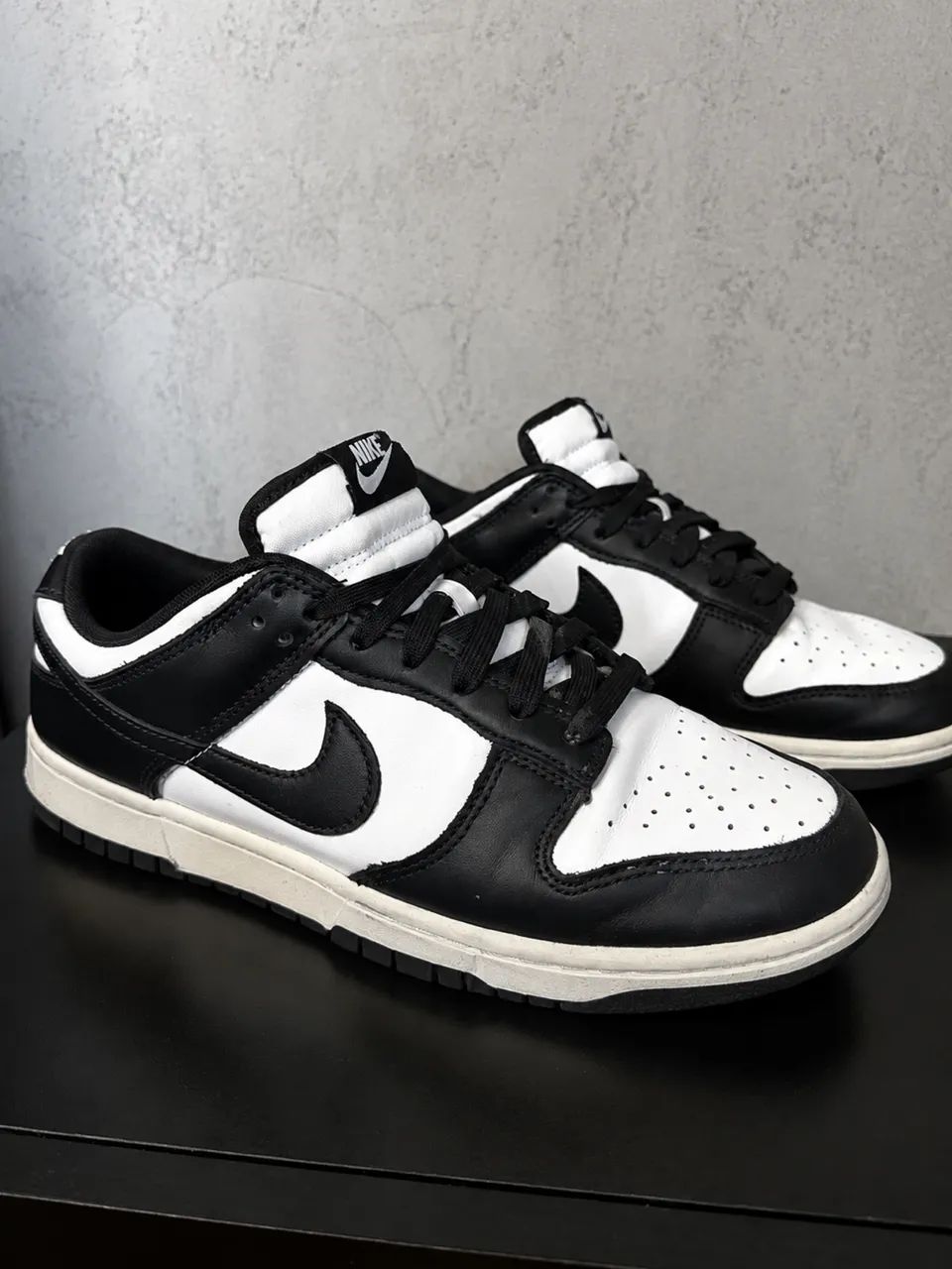 tênis nike dunk low retro preto e branco - 41 - Foto 2