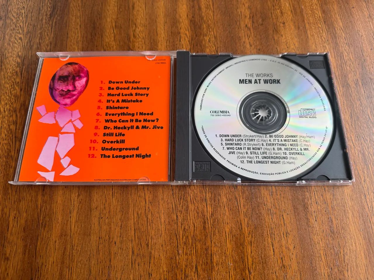 CD MEN ATE WORK - COLECIONADOR - Foto 4