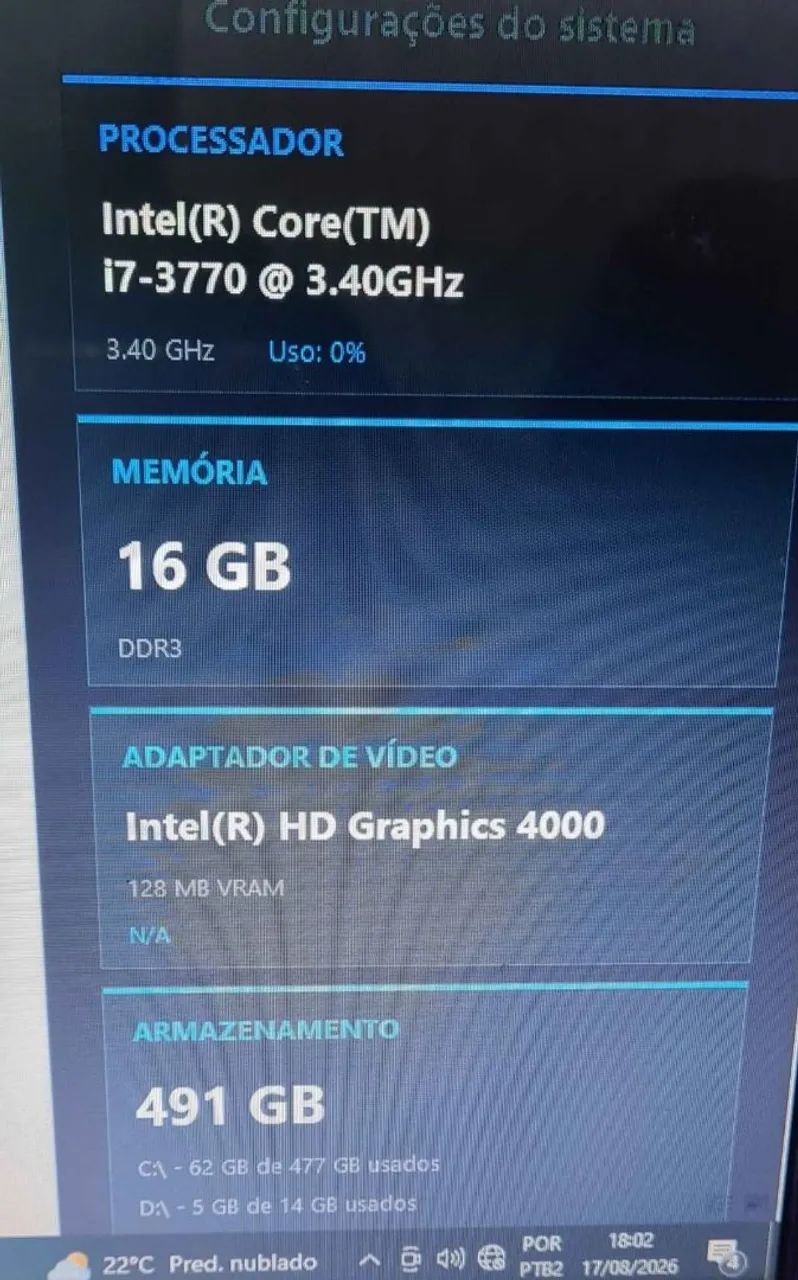 Pc Gamer e para estudo  - Foto 4