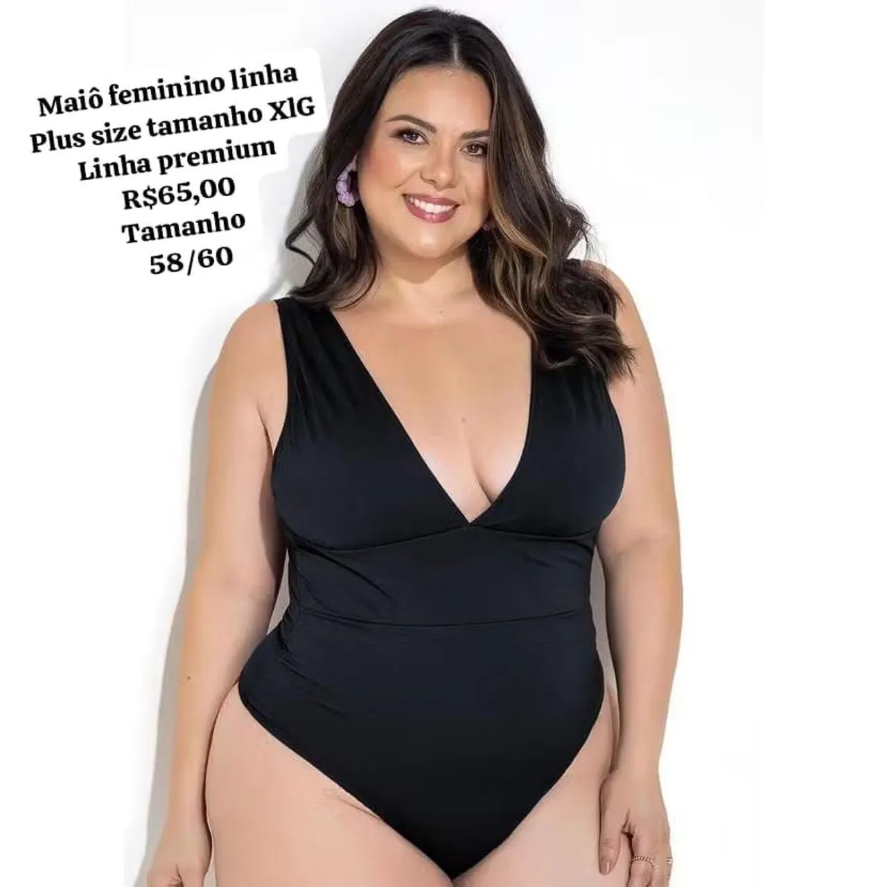 Maiô feminino linha plus size  - Foto 5