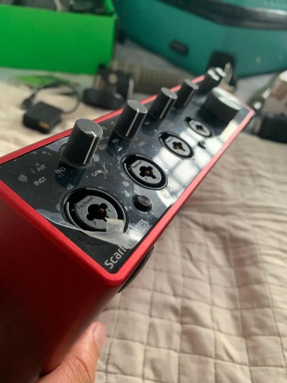 interface de áudio focusrite 8i8