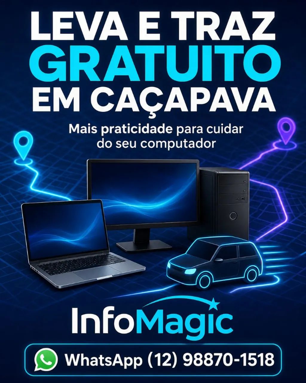 Assistência Técnica de Computadores e Notebooks em Caçapava - Foto 3