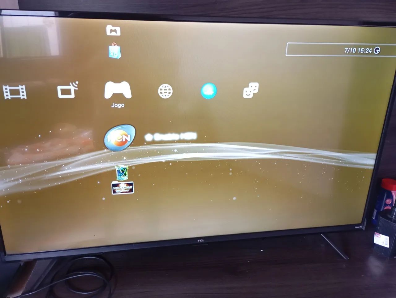 Ps3 destravado com 2 controles  - Foto 3
