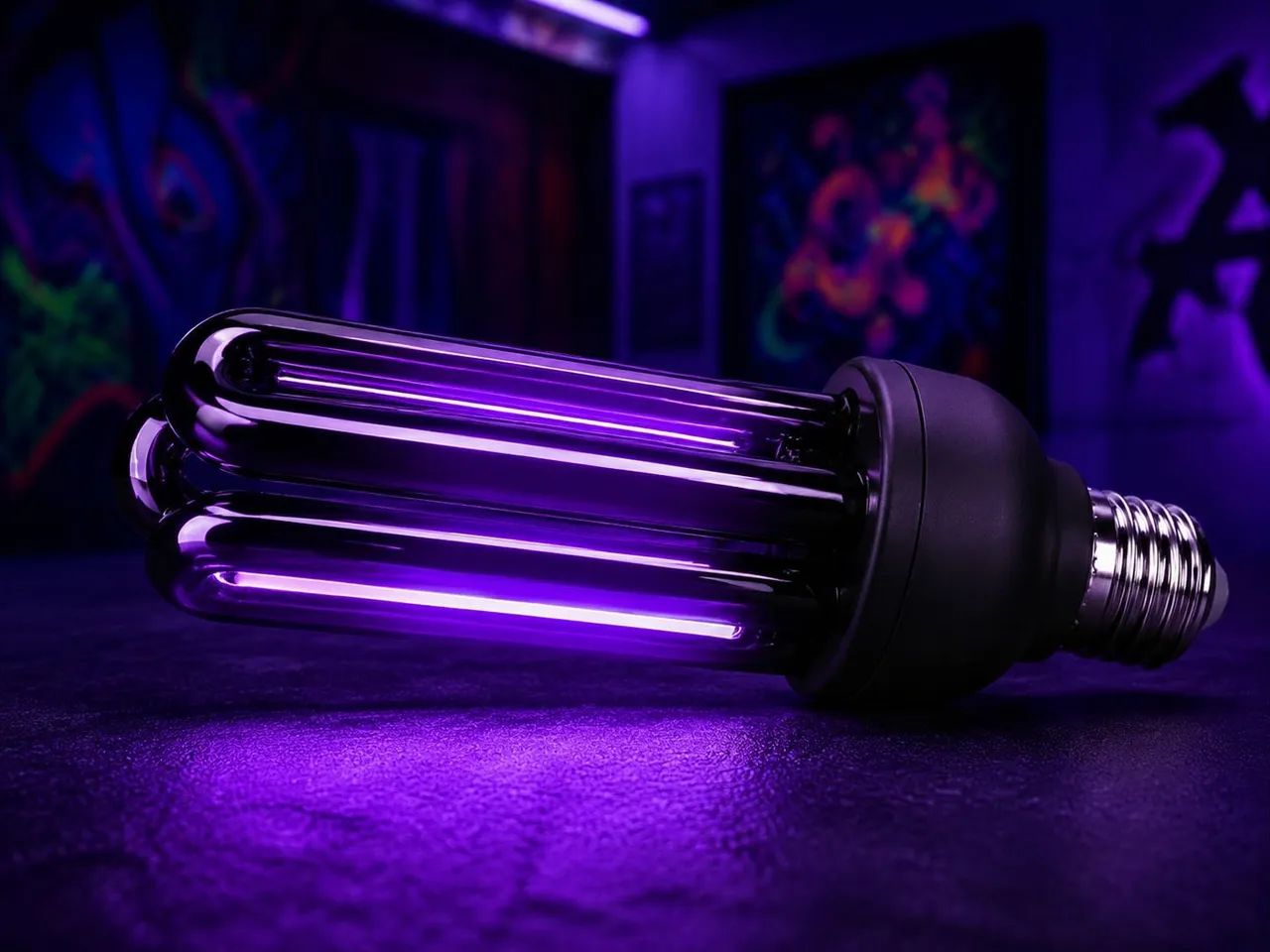 Lâmpada de Luz Negra UV 36W - Foto 3