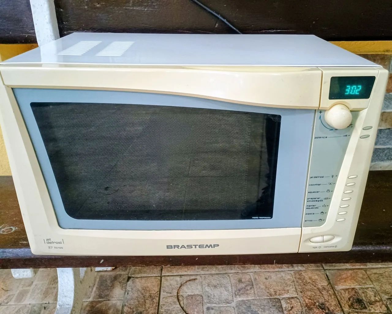 Microondas Brastemp 27 litros 