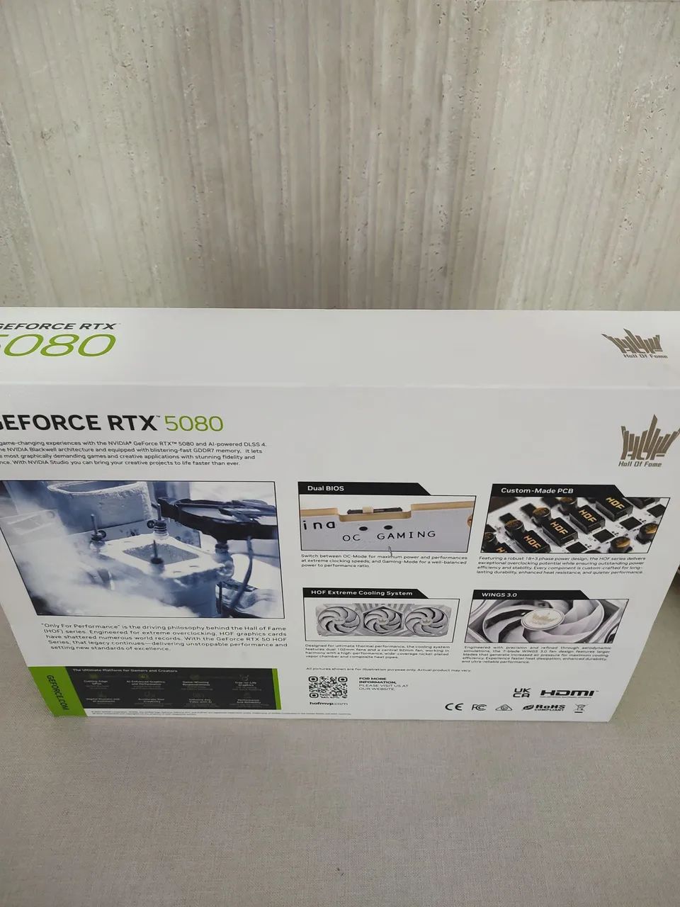 RTX 5080 Galax Hall of Fame  - Foto 3