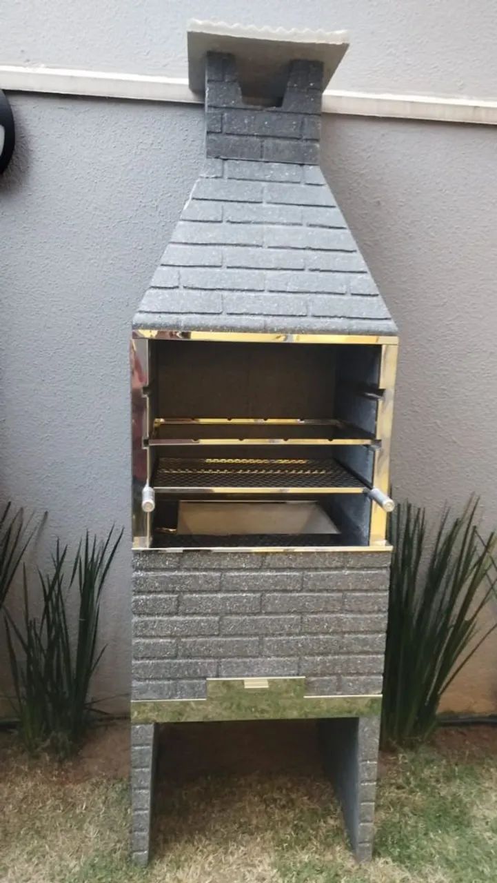 Churrasqueira Pré Moldada 65cm 