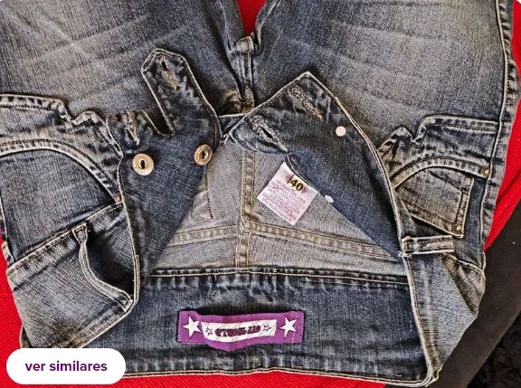 Calça jeans offword nova - Foto 2