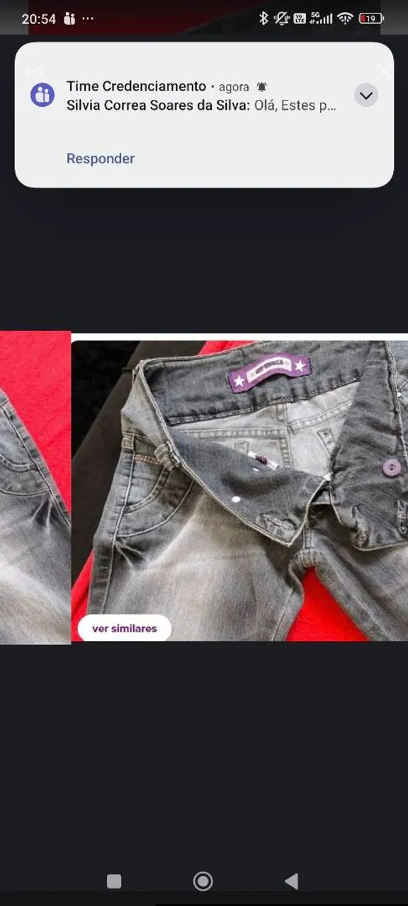 Calça jeans nova - Foto 4