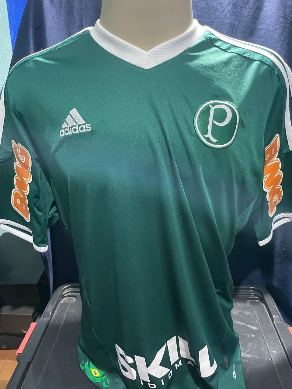 Camisa Palmeiras adidas De Jogo Leandro Amaro 2011 G