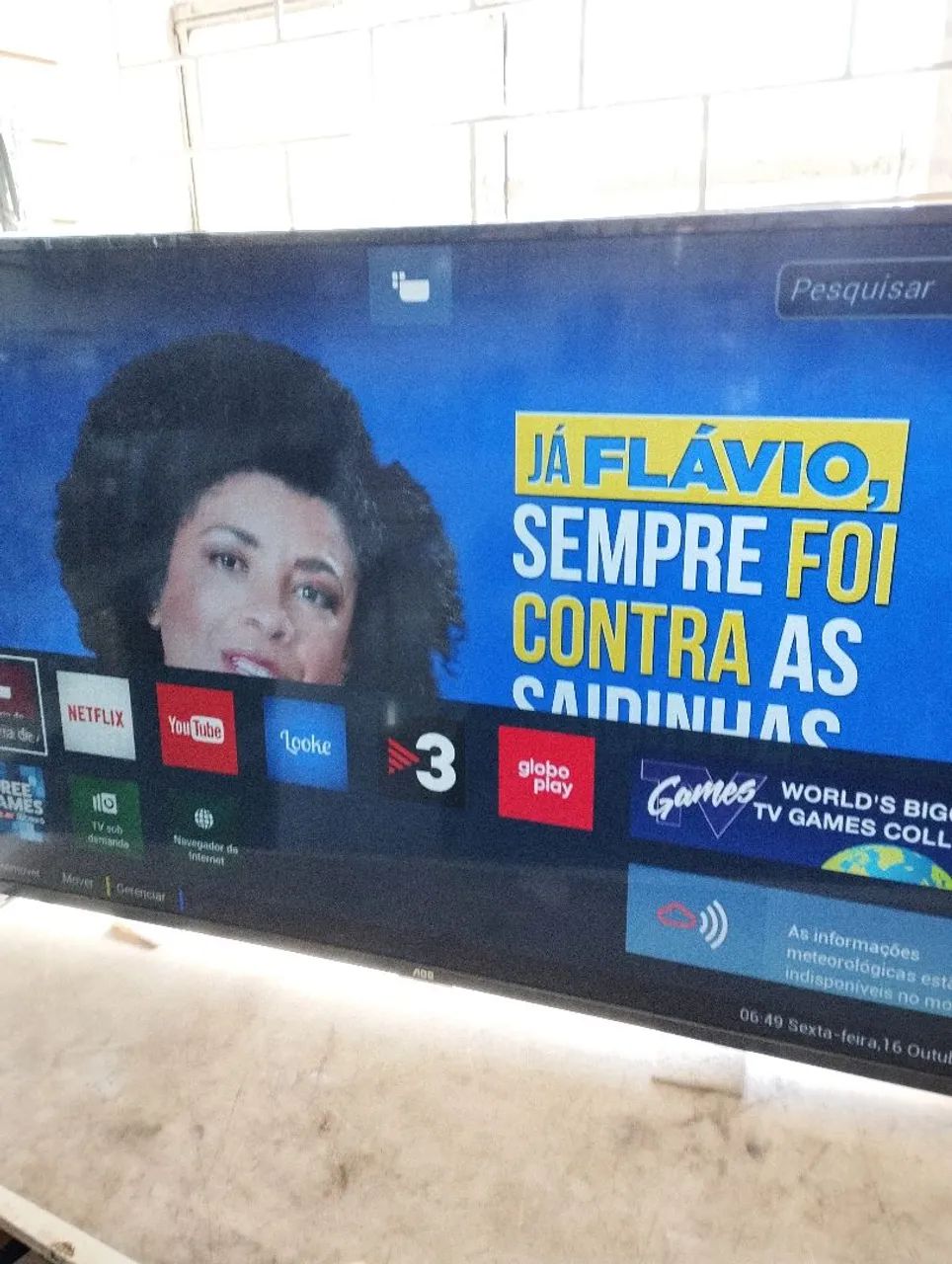 Tv Aoc smart 55 polegadas  - Foto 3