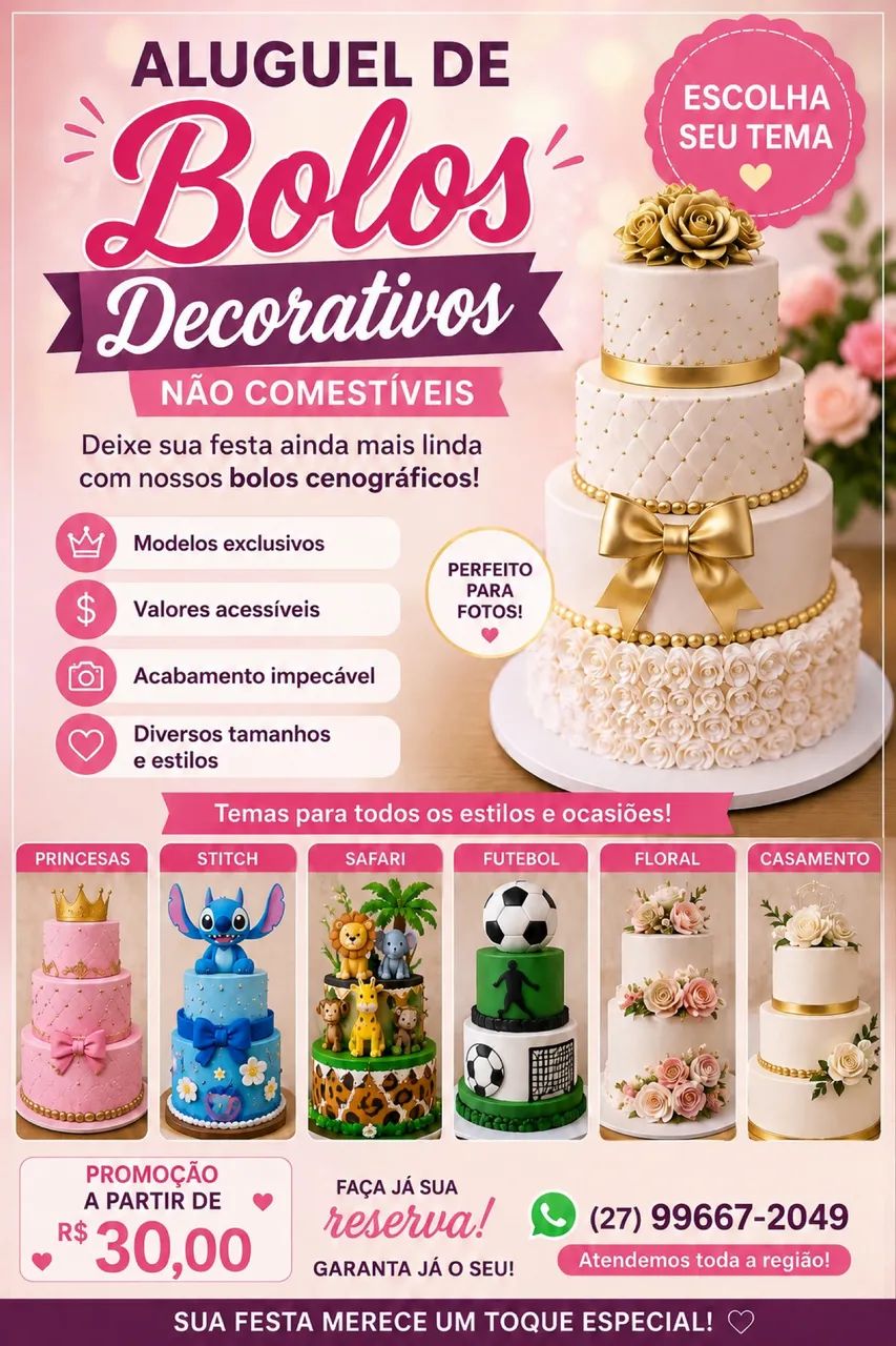 Bolos pra festas  - Foto 2