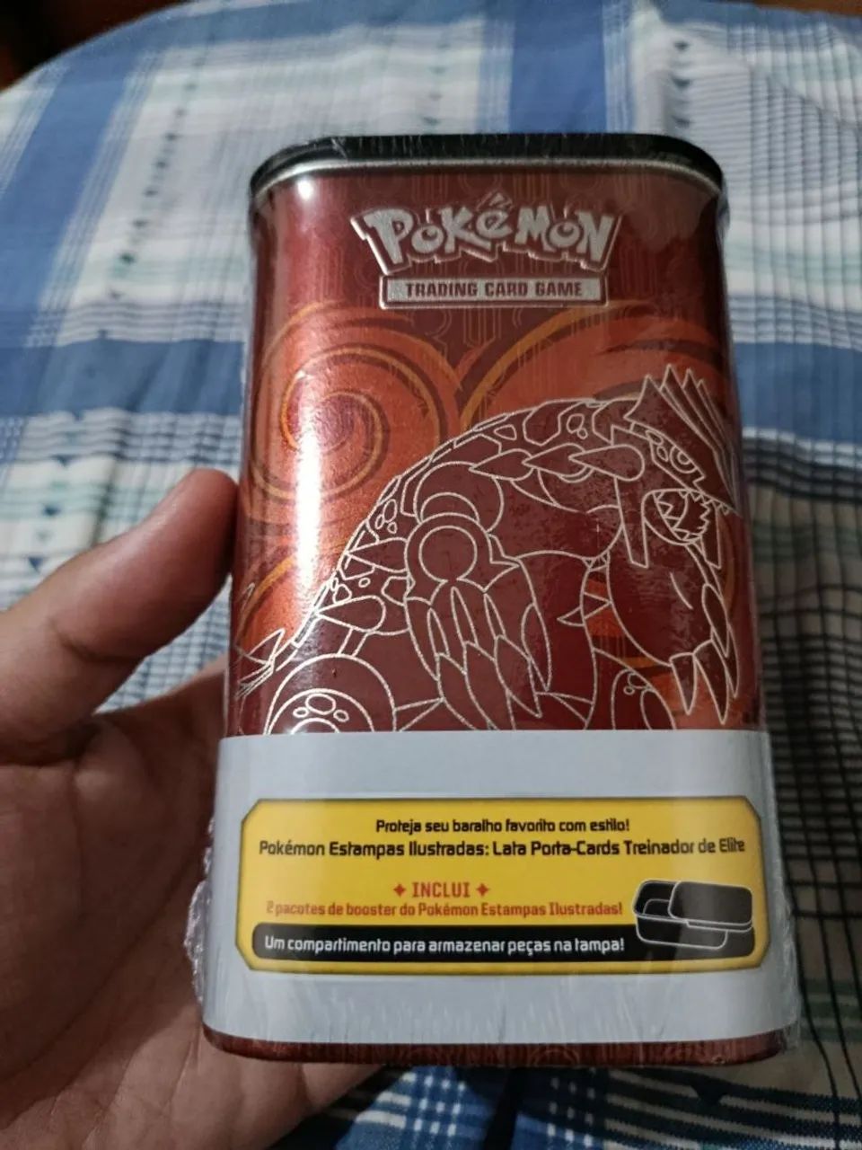 Lata pokémon lacrada - cartas copag - Foto 2