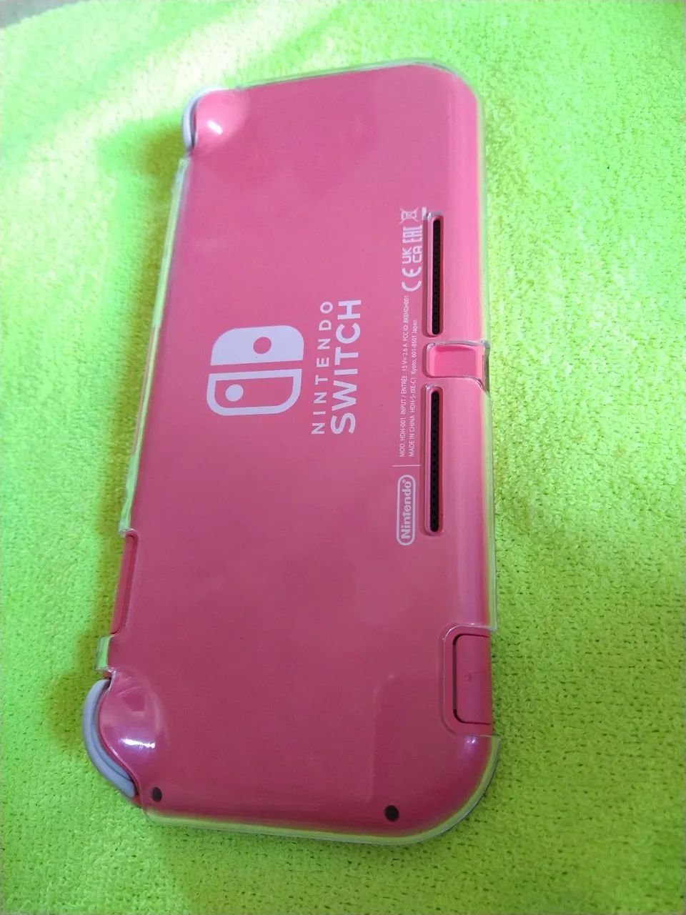 Nintendo switch NOVO aberto para teste Pink console game