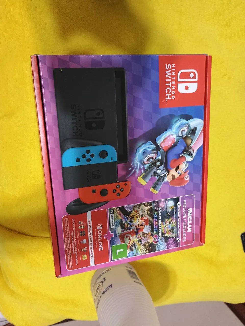 Nintendo Switch na caixa - Foto 3