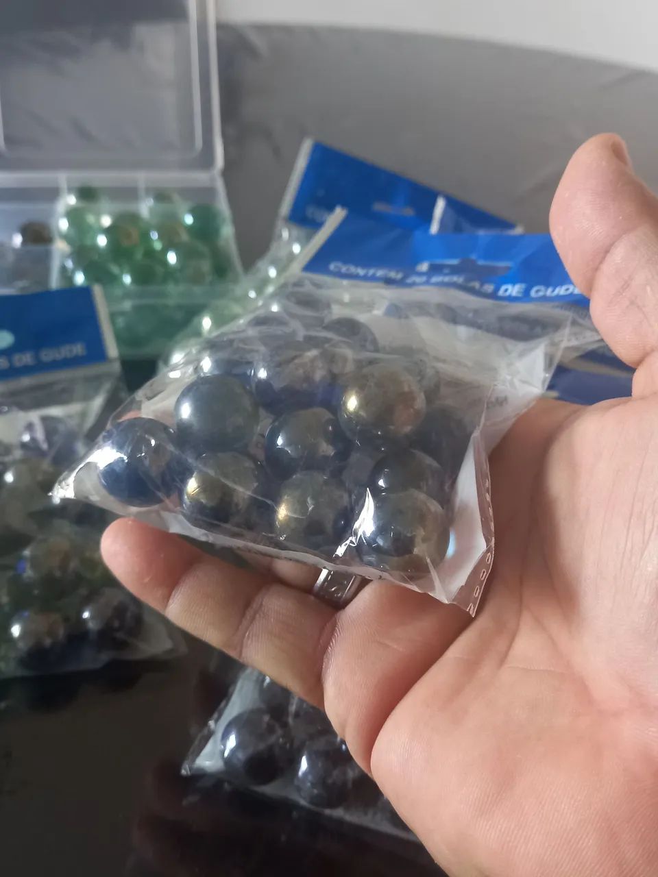 Bolinhas de gude espelhadas  - Foto 4