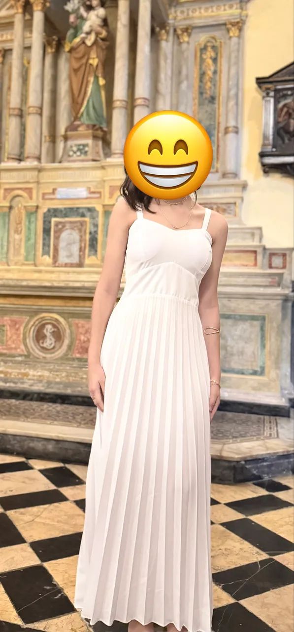 Vestido longo branco  - Foto 2