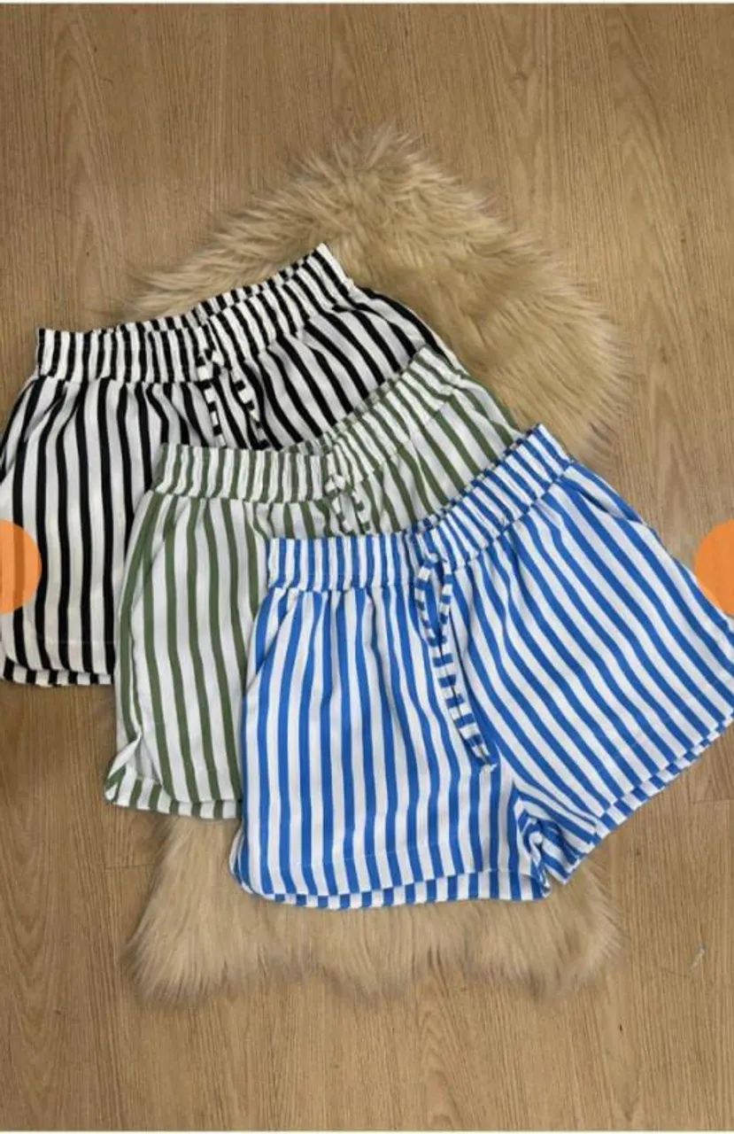 Shorts listrado - Foto 5
